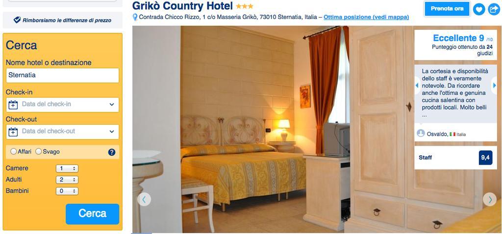 Griko Country Hotel Lecce Bagian luar foto