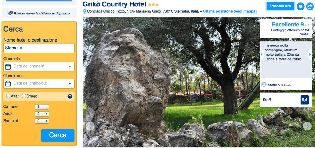 Griko Country Hotel Lecce Bagian luar foto